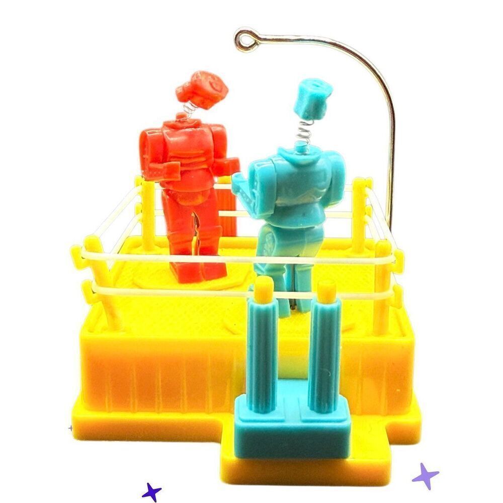 Hallmark Mattel Collab Rock Em Sock Em Robots Keepsake Ornament 2007